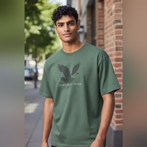 American Eagle Outfitters Sage Graphic Tee